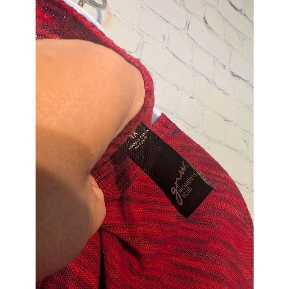 GNW loose fit batwing knit top 1x - Picture 4 of 4